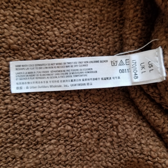 Free People Adelaide Sweater Set Candied Walnut Combo Size L Tank & Pants Set - Picture 16 of 16